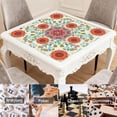 thumbnail image 6 of Paisley Mahjong Mat for Table, 31.5*31.5in Anti Slip American Mahjong Table Cloth, Noise Reduction, Neoprene Mah jongg Mat with Carrying Bag & 3 Dices, Mahjong Accessories Gift, Board Tile Games Mats, 6 of 7
