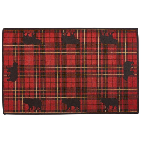 Park Designs Sportsman Plaid Indoor & Outdoor Rug 3' x 5'