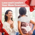 thumbnail image 2 of Gifts for Mom, Blanket for Mom Gifts, Mom Birthday Gifts from Daughter & Son, I Love You Mother Daughter Gift Ideas, Present for Mom Blanket, Best Mother in Law, Throw Blanket 65" × 50" (Silver), 2 of 5
