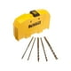 thumbnail image 1 of Juego de brocas de percusión para mampostería DEWALT DW5205, 5 piezas, 1 of 6