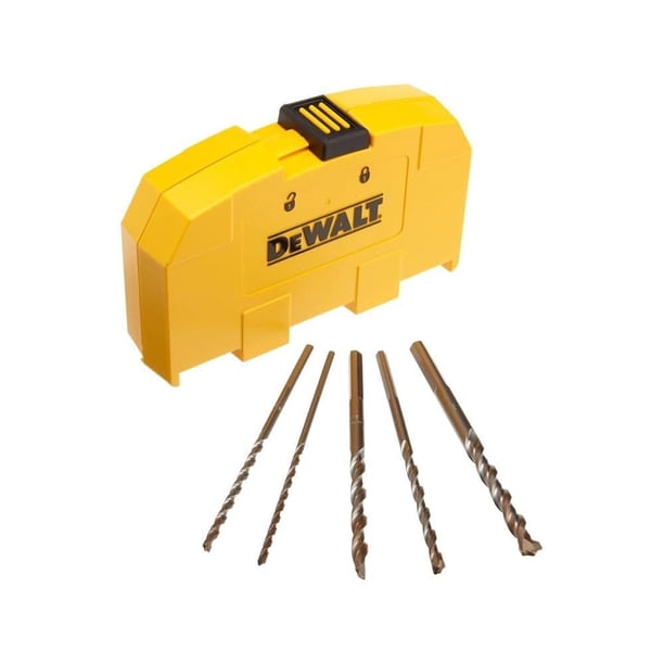 Juego de brocas de percusión para mampostería DEWALT DW5205, 5 piezas