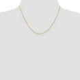 thumbnail image 2 of 10K Yellow Gold necklace Singapore chain 18 in 1 mm, 2 of 5