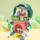 thumbnail image 5 of Juguetes para jugar a juguete interactivo práctica educativa habilidades motoras portátiles niños niñas regalos del Día de San Valentín , supermercado Hugo juguetes para jugar a las casitas, 5 of 8