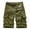 Army Green, variant on Mens Cargo Shorts Lightweight Work Shorts High Waisted Outdoor Hiking Shorts with Multi Pockets