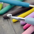 thumbnail image 2 of UPGRATOR 9Pcs Crochet Hook Handles Crochet Needles TPR Soft Handle For Beginners Handicrafts, 2 of 7