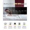 thumbnail image 5 of Red Striped Blackout Curtains for Bedroom/Living Room, Thermal Insulated Kitchen Curtains, Vintage Stripes Ombre Grommet Darkening Window Treatment Drapes 42"x63"x2, 5 of 8