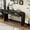 Antique Black, variant on EUROCO 59" Console Table,Entryway Console Table with 2 Top Drawers and Open Style Design,Narrow Long Wood Sofa Table for Entrance, Living Room,Antique Black
