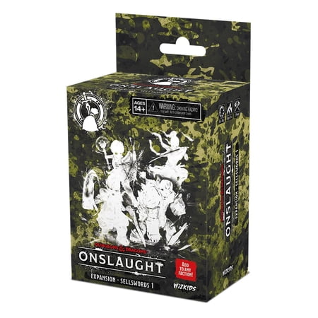 WizKids WZK89707 Dungeons & Dragons Onslaught Skirmish Sellswords Expansion Miniatures Game