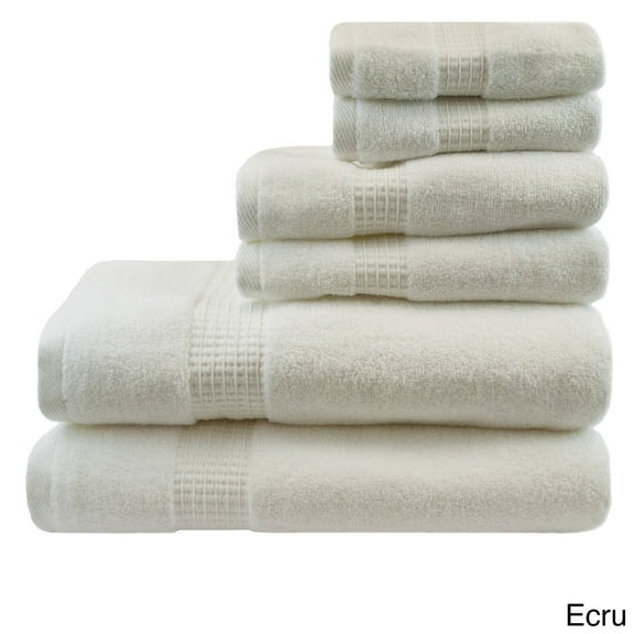 Austin Horn Classics  Zero Twist 6-piece Bath Towel Set Ecru