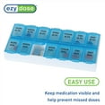 thumbnail image 3 of Ezy Dose Blue, White 7 Day Pill Organizer 67375, 3 of 11