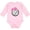 AD-Pink, variant on Inktastic Volleyball with Pink Bow Boys or Girls Long Sleeve Baby Bodysuit