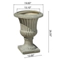 thumbnail image 7 of CHEERFUN Italian Urn Planter for Outdoor and Indoor Decor, Durable Classic Design, 7 of 7