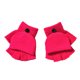 thumbnail image 1 of Qarigey 1 par de guantes sin dedos, accesorio de ropa sencillo y cómodo de Color sólido, guante de punto Convertible para niñas para invierno guantes y mitones Rosa roja Qarigey AP009852-06, 1 of 6