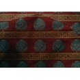 thumbnail image 4 of oneOone Cotton Silk Fabric Leaves & Lotus Block Print Fabric BTY 42 Inch Wide, 4 of 4