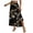 Black, variant on Vibrex Women's Skirt Women's 4-Way Stretch Printed Skirt Women's High Waist Skirt A-Line Long Skirt Perfect For Dancing,Dating,Dinners,Travel,Vacation And Daily Wear_Red_S