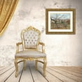 thumbnail image 3 of Pissarro, Camille 32x26 Gold Ornate Wood Framed with Double Matting Museum Art Print Titled - The Fence, 3 of 4