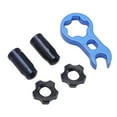 thumbnail image 4 of Mountain Bike Valve , Fine Polishing Bike Tire Valve Cover Nut Set Compact Shape Anodized  Treatment High Strength Bright Color  For Bike Colorful,Gold,Black, 4 of 8