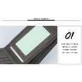 thumbnail image 2 of breaise PU Leather Bifold Wallet for Men, Classic Credit Card Holder Wallet Money Clip, 2 of 8