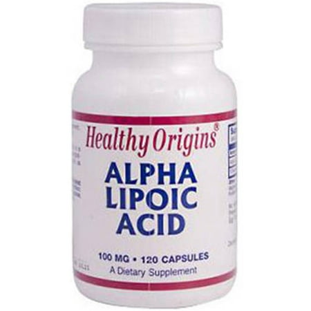Healthy Origins Acide alpha-lipoïque caplets, 120 CT