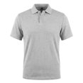 thumbnail image 6 of Knitted Polo Shirts for Men Henley Short Sleeve Button Up Tees Causal Loose Textured T Shirts, 2XL, 6 of 6