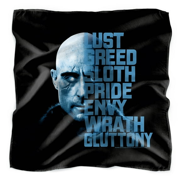 Shazam! Movie Evil Dr. Sivana Bandana (21 in x 21 in)