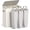 Beige 3 Compartment, variant on Sorbus Collapsible Fabric Laundry Hamper with Removable Bag, 3-Compartment, Gray