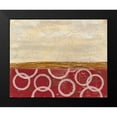 thumbnail image 2 of Avondet, Natalie 14x12 Black Modern Framed Museum Art Print Titled - Going in Circles I, 2 of 5