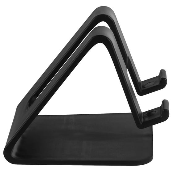 GOOHOCHY  Phone Bracket Pad Stand Cellphone for Desk Holder Small Travel Black