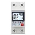 thumbnail image 3 of Protector De Corriente De CA De 230 V, Dispositivo De Protección De Corriente Inteligente De 63 A Protector De Energía Anti Interferencias Dispositivo De Protección Contra Sobrevoltaje Multifunción De, 3 of 8
