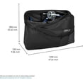 thumbnail image 3 of B&W International Bike Cases for Mountain Bikes, Softshell Travel Case, Black, 3 of 6