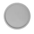 thumbnail image 4 of 4pcs Round Thickened Cup Mat Silicone Coasters Non-slip Heat Insulation Pad (Light Grey), 4 of 9
