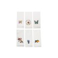 thumbnail image 1 of IH Casa Decor Embroidered White Waffle Kitchen Towel Asstd - Set of 6, 1 of 2
