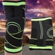thumbnail image 5 of Rodillera ajustable para deportes al aire libre, interior y exterior, color verde, talla L, 5 of 14