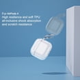 thumbnail image 2 of Transparent TPU Case Strap for Airpods 4 2024 Secure Fit and Protection, 2 of 9