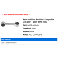 thumbnail image 2 of Rear Stabilizer Bar Link - Compatible with 2001 - 2005 BMW 330xi 2002 2003 2004, 2 of 2