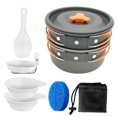 thumbnail image 4 of FONDOTIN Travel Cooking Set Outdoor Cookware Set Aluminum Alloy 1 Set, 4 of 8