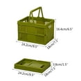 food storage bins for college dorm room Foldable Outdoor Picnic Basket