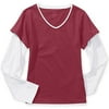 Athletic Works - Women's Layered V-Neck Tee