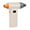 Orange-2, variant on Handheld Turbine Fan, High Speed Brushless Outdoor Camping Blower, Portable Mini Air Duster for Travel, Modern High Power Cooling Accessory, Compact Powerful Cooling Tool, By UKHCCC