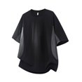 thumbnail image 3 of Men's Solid Cool T-Shirts Short Sleeve Crewneck Basic Tee, Moisture Wicking Quick Dry Breathable Summer Shirt, Casual Daily Gym Workout Outfits, Modern Essential | JASKFLY,Black L, 3 of 6