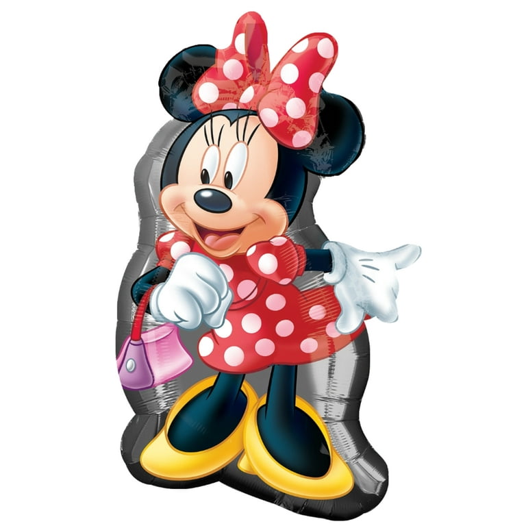 Mickey and Minnie Mouse Full Body Birthday Supershape Balloon Set