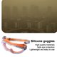 thumbnail image 1 of Gafas de protección para los ojos Anti-UV Moto Gafas a prueba de viento A prueba de polvo Montar Esquí JShteea El nuevo, 1 of 9