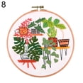 thumbnail image 1 of Opolski DIY Art Sewing Crafts Bonsai Plant Pattern Needlework Embroidery Starter Kit, 1 of 9