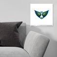 thumbnail image 3 of Gallery Pops WNBA Dallas Wings - Primary Logo Wall Art, Unframed Version, 12" x 12", 3 of 5