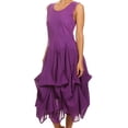 thumbnail image 4 of Sakkas Elsa's Rainbow Two Way Dress - Purple - One Size, 4 of 4