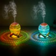 thumbnail image 4 of [Crystal Ball Humidifier] Crystal Ball Humidifier Colorful Night Light Creative Silent Fog Quantity Atomization Silent Humidification Timed Power Off Safety Protection, 4 of 9