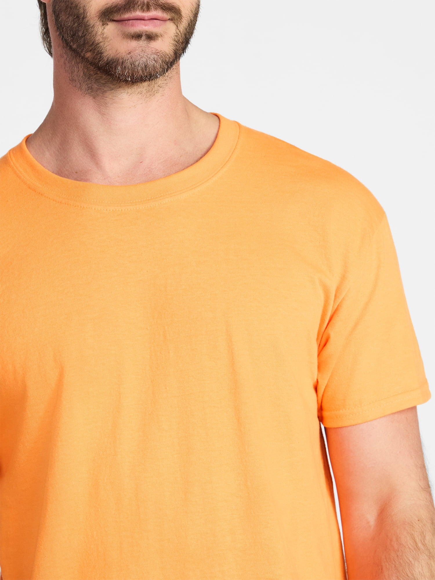Athletic Works Men's and Big Men's Cotton Active Tee with Short Sleeves, Sizes XS-4XLT