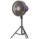 thumbnail image 1 of Ventilador de trípode portátil recargable, ventilador a batería con gancho para tienda de campaña, altura ajustable, iluminación repelente de mosquitos, banco de energía, silencioso, ideal p, 1 of 5