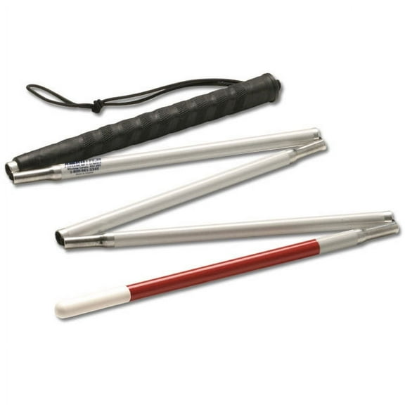 Ambutech Aluminum 5-Section Folding Cane- Pencil- 58in