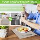 thumbnail image 2 of Forro de estambre para armarios, cajones, no calcomanía de plástico EVA impermeable, protectores para cocina, despensa, clóset de baño, clóset, color caqui, 2 of 4